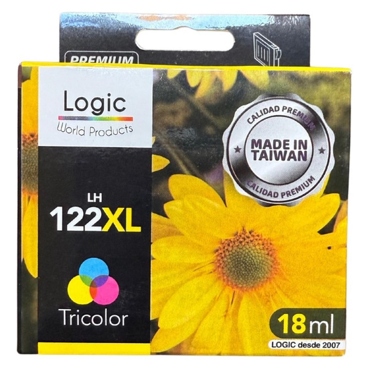 Cartucho De Tinta Compatible Para 122xl Tricolor 2050/3050, marca GENERICO - Foto Principal