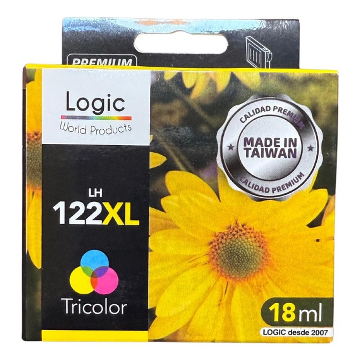 Cartucho De Tinta Compatible Para 122xl Tricolor 2050/3050, marca GENERICO - Foto Principal