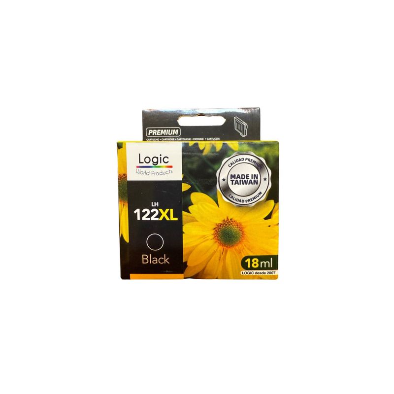 GENERICO - Tinta Compatible para 122XL Negro 1050/2000/2050/3000/3050