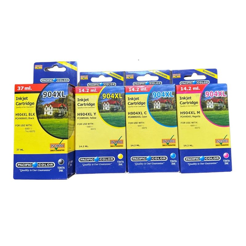GENERICO - Pack Tintas Compatible para 904XL 6950/6951/6960/6973