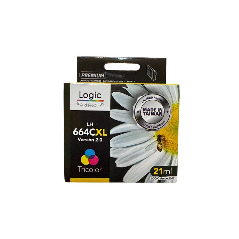 GENERICO - Tinta Compatible para 664XL Tricolor 1115/2135/3635/3775