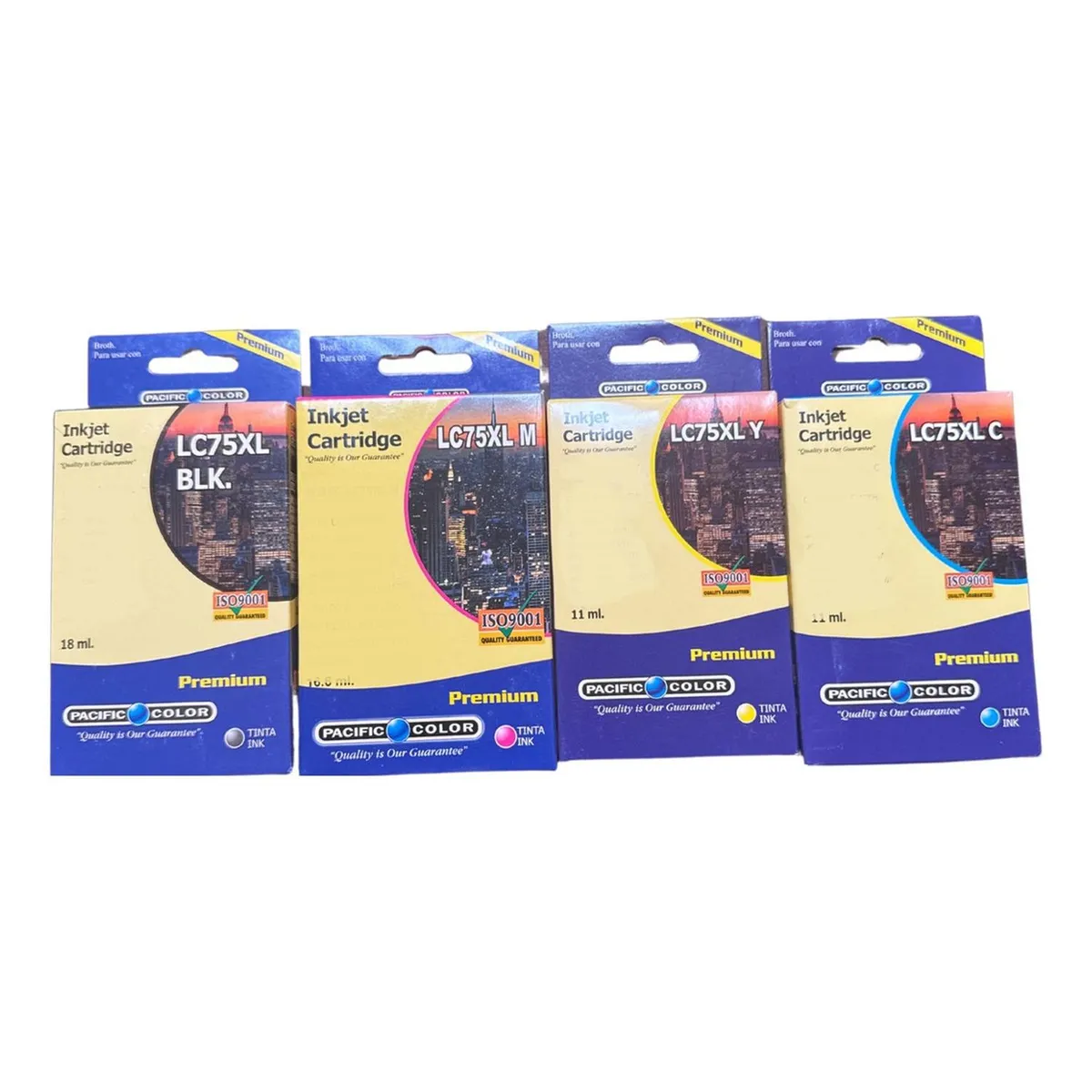 GENERICO - Pack Tintas Compatible Para Lc75 J-432/j-435/j-625/j-6710 N/m/c/y