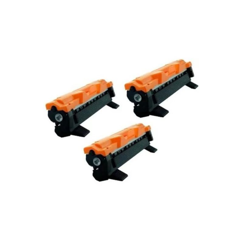 GENERICO - Pack 3 Toner compatible para TN-1060 Hl-1202/Hl-1212/Dcp1602