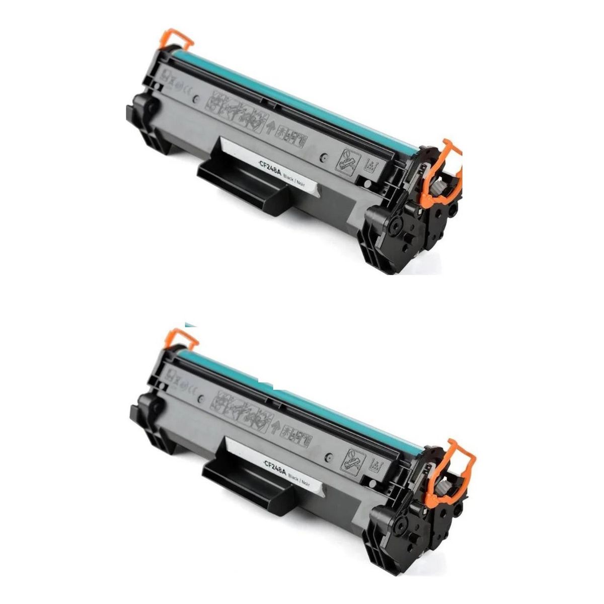 GENERICO - Pack Toner Compatibles Para 48a M15w M28w Negro