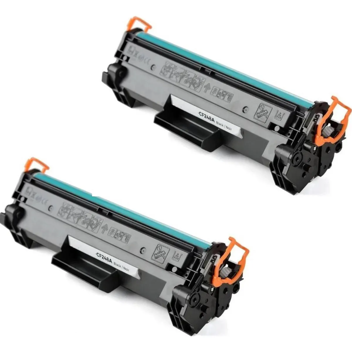 GENERICO - Pack Toner Compatibles Para 48a M15w M28w Negro