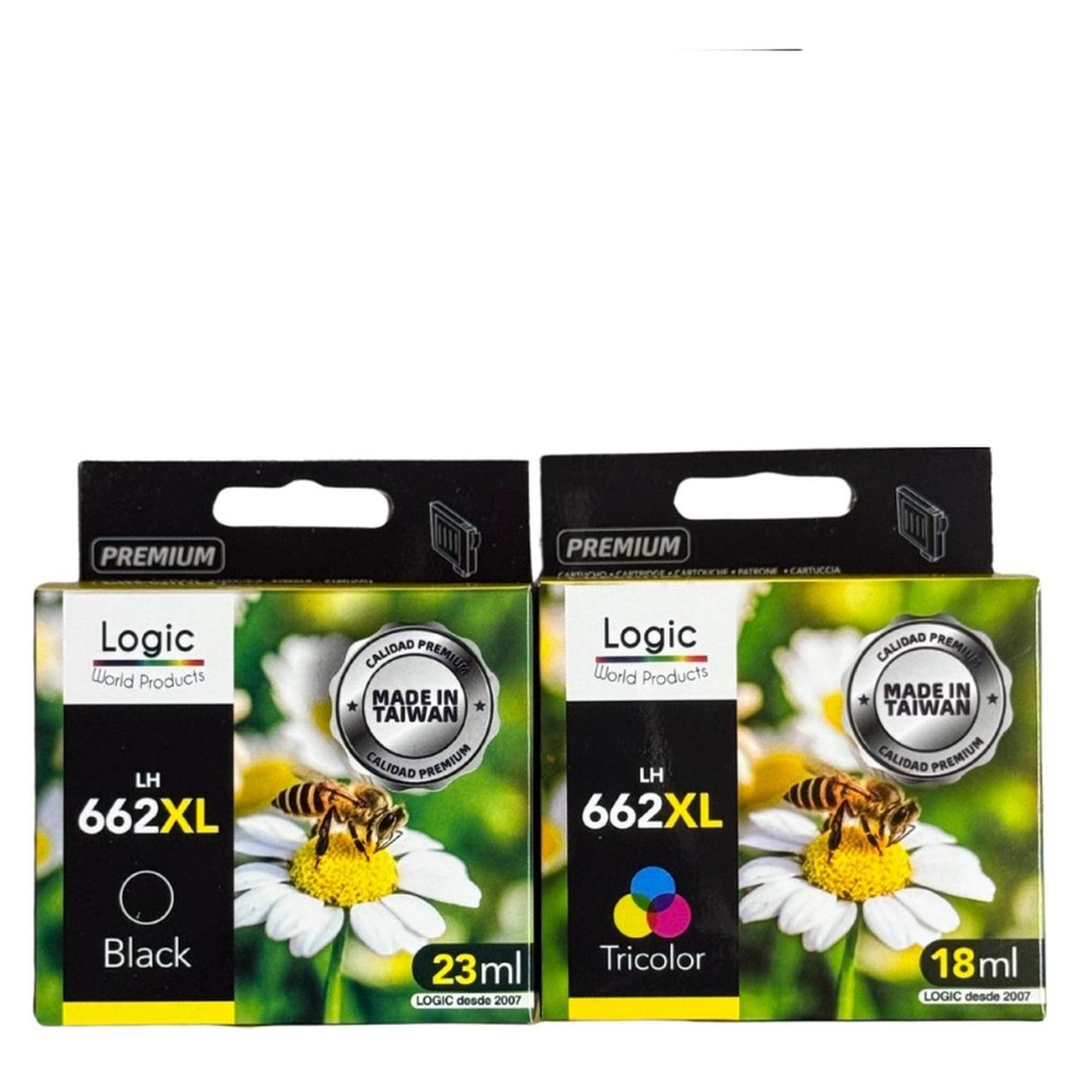 GENERICO - Cartuchos De Tinta Compatible Para 662xl Negro/tricolor