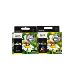 GENERICO - Pack Tintas Compatible para 662XL Negro / Tricolor 1015/1515