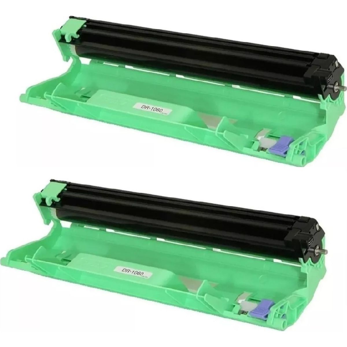 GENERICO - Pack 2 Tambores Compatibles Para Tn-1060 1202/1212/1602 Negro