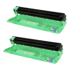 GENERICO - Pack 2 Tambores Compatibles Para Tn-1060 1202/1212/1602 Negro