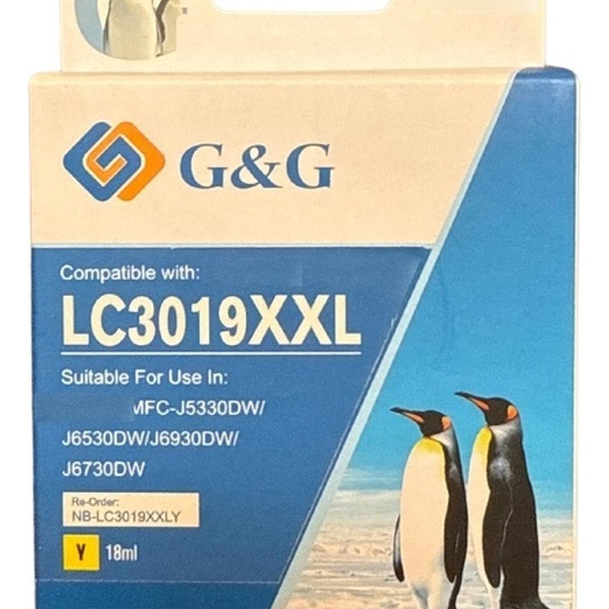 GENERICO - Pack Tintas Compatible Para Lc3019 Xxl J5330/j6530/j6730/ N/m/c/y