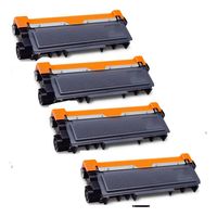 Pack 4 Toner Compatibles Para Tn-2370 Dcp-l2540dw Negro
