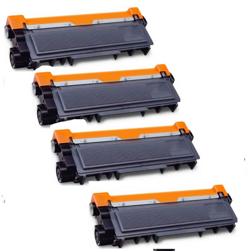 GENERICO - Pack 4 Toner Compatibles para TN-2370 Dcp-L2540dw