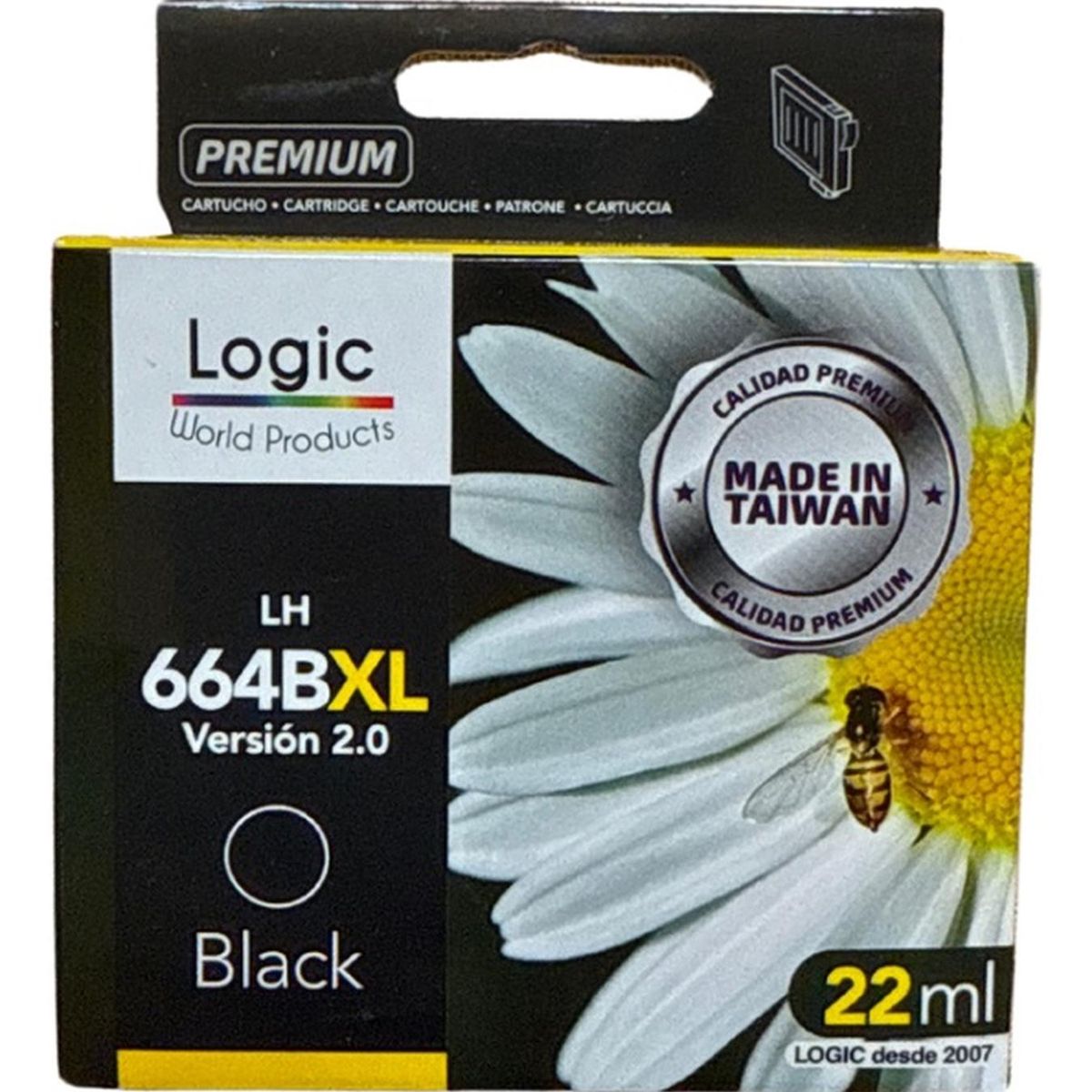 GENERICO - Cartucho de Tinta Compatible para 664XL Negro