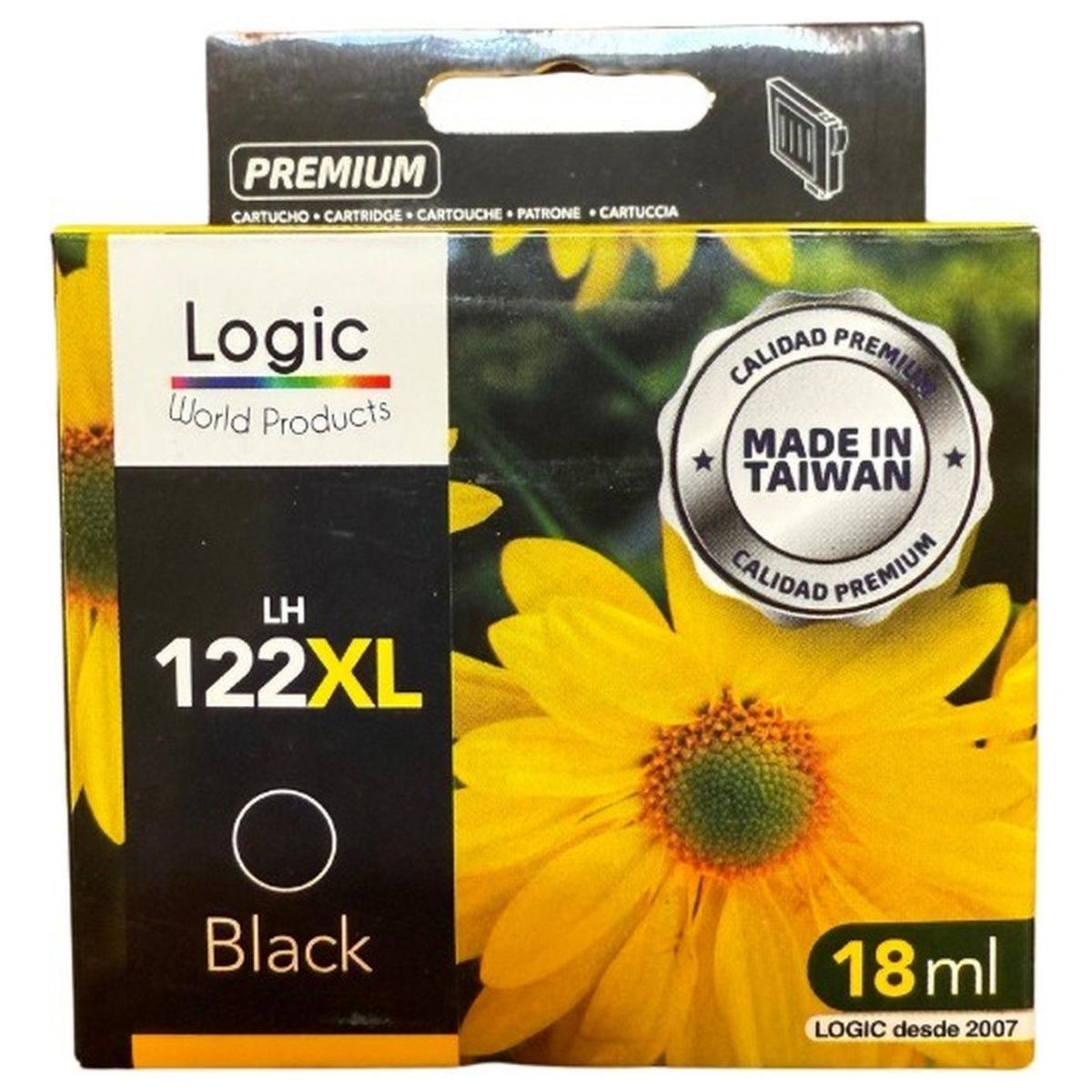 GENERICO - Cartuchos De Tinta Compatible Para 122xl Negro/tricolor Pack