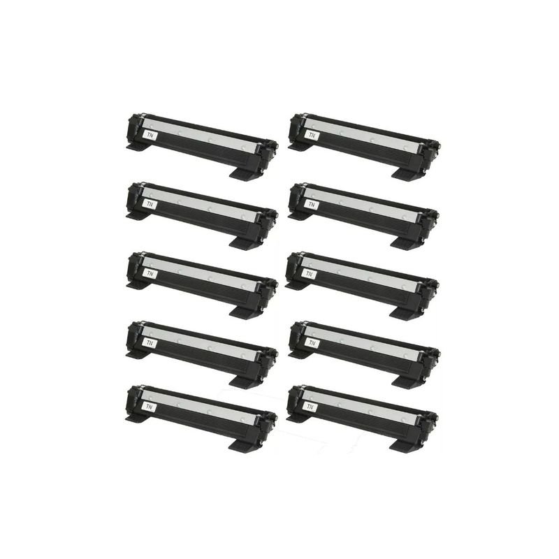 GENERICO - Pack 10 Toner Compatibles para TN-1060 1202/1212/Dcp1602