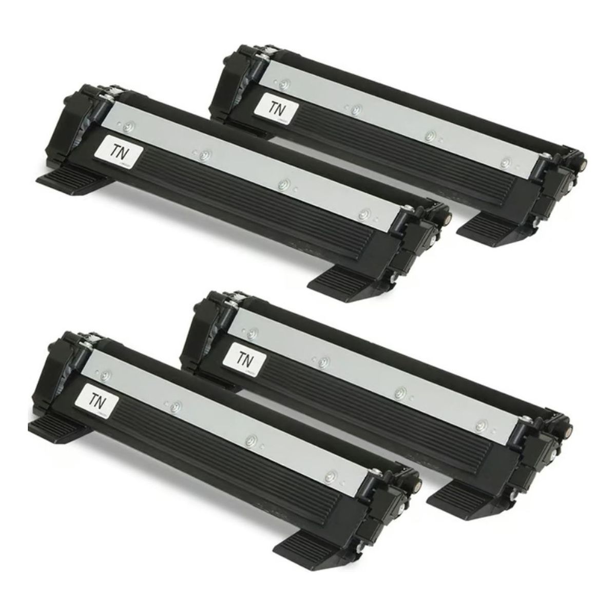 GENERICO - Pack 4 Toner Compatible Para Tn-1060 Hl-1202/hl-1212/1602 Negro