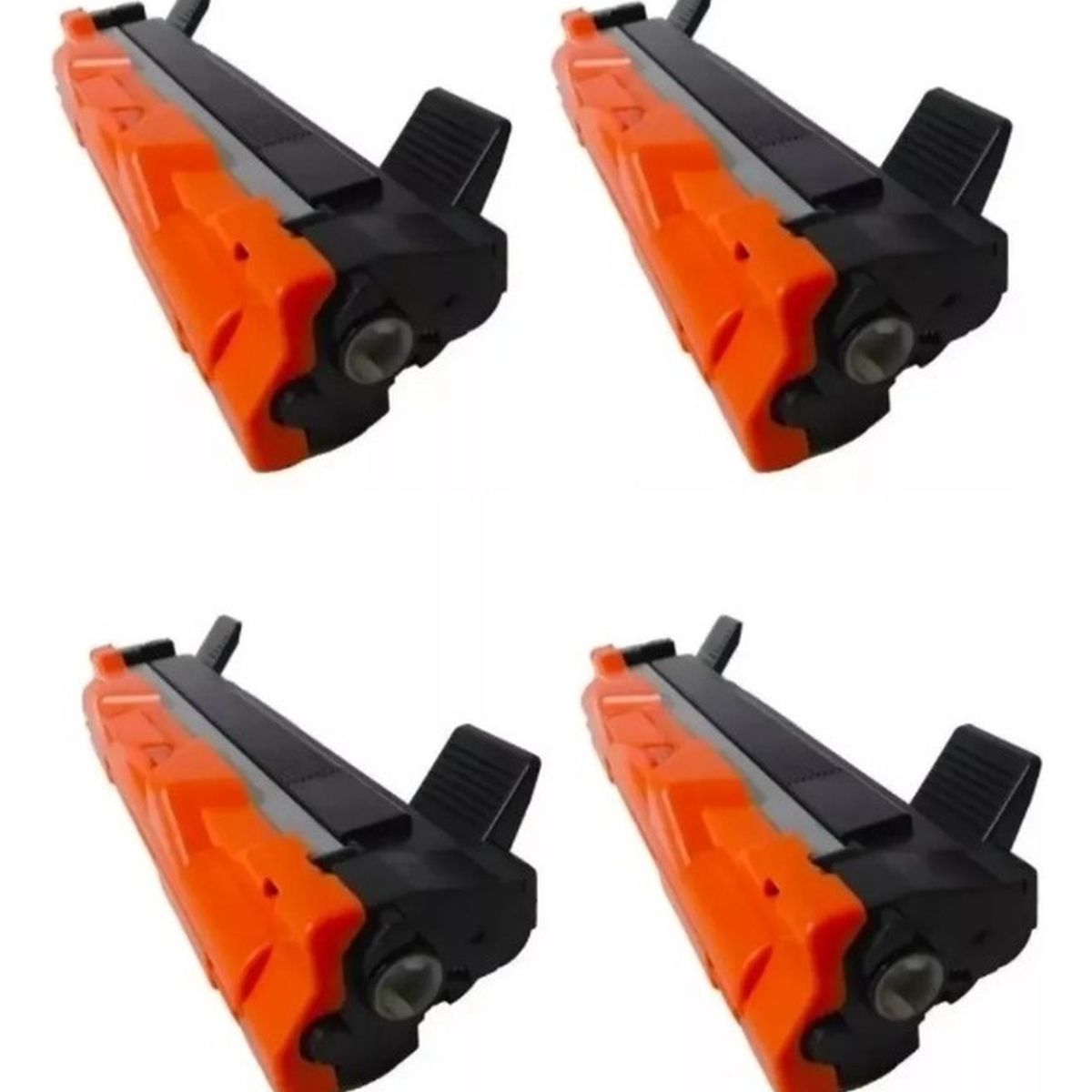 GENERICO - Pack 4 Toner Compatible Para Tn-1060 Hl-1202/hl-1212/1602 Negro