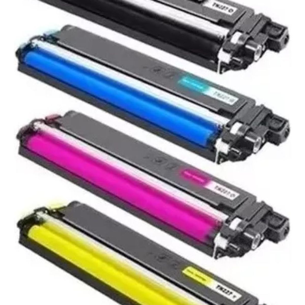 GENERICO - Pack 4 Toner Compatible Para Tn-217 L3210 L3551 L3750 L3770 Negro/cian/amarillo/magenta