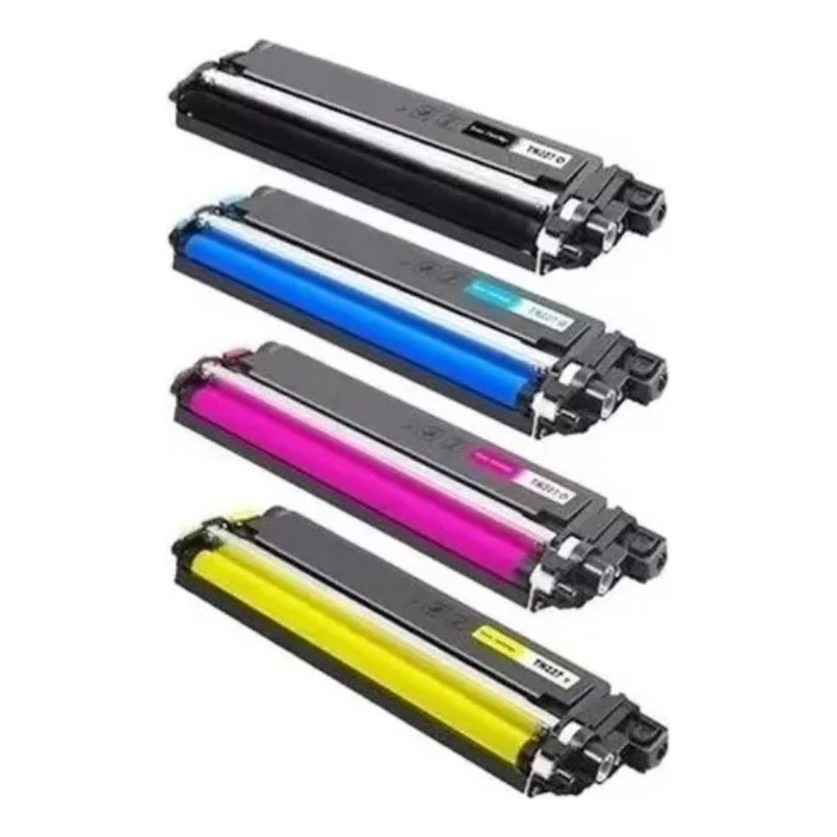 GENERICO - Pack 4 Toner Compatible Para Tn-217 L3210 L3551 L3750 L3770 Negro/cian/amarillo/magenta