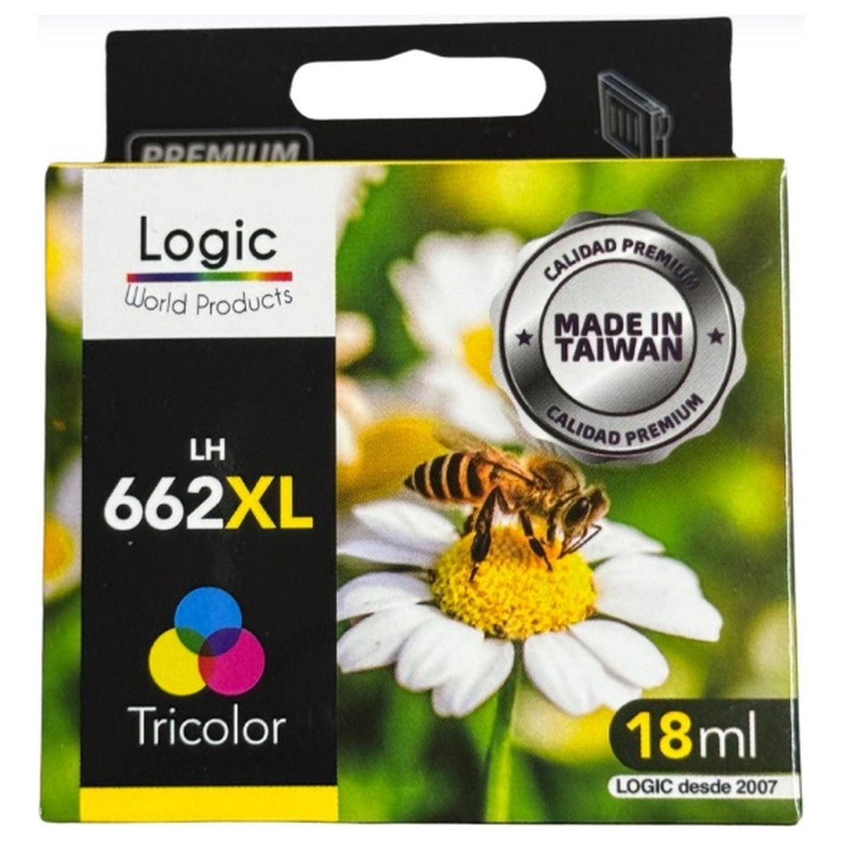 GENERICO - Cartucho Tinta Compatible Para 662xl Tricolor 1015/1515