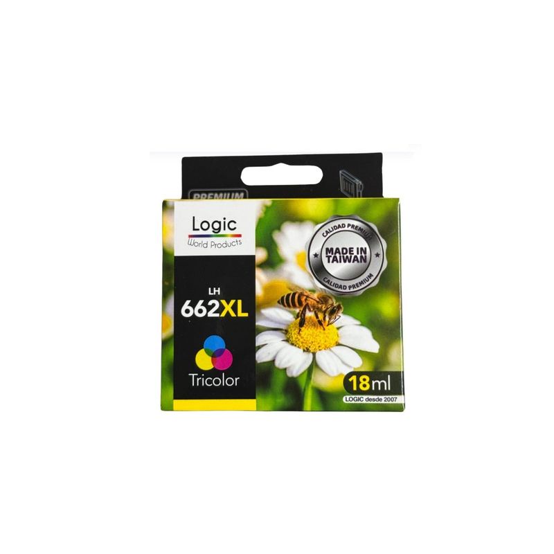 GENERICO - Tinta Compatible para 662XL Tricolor 1015/1515