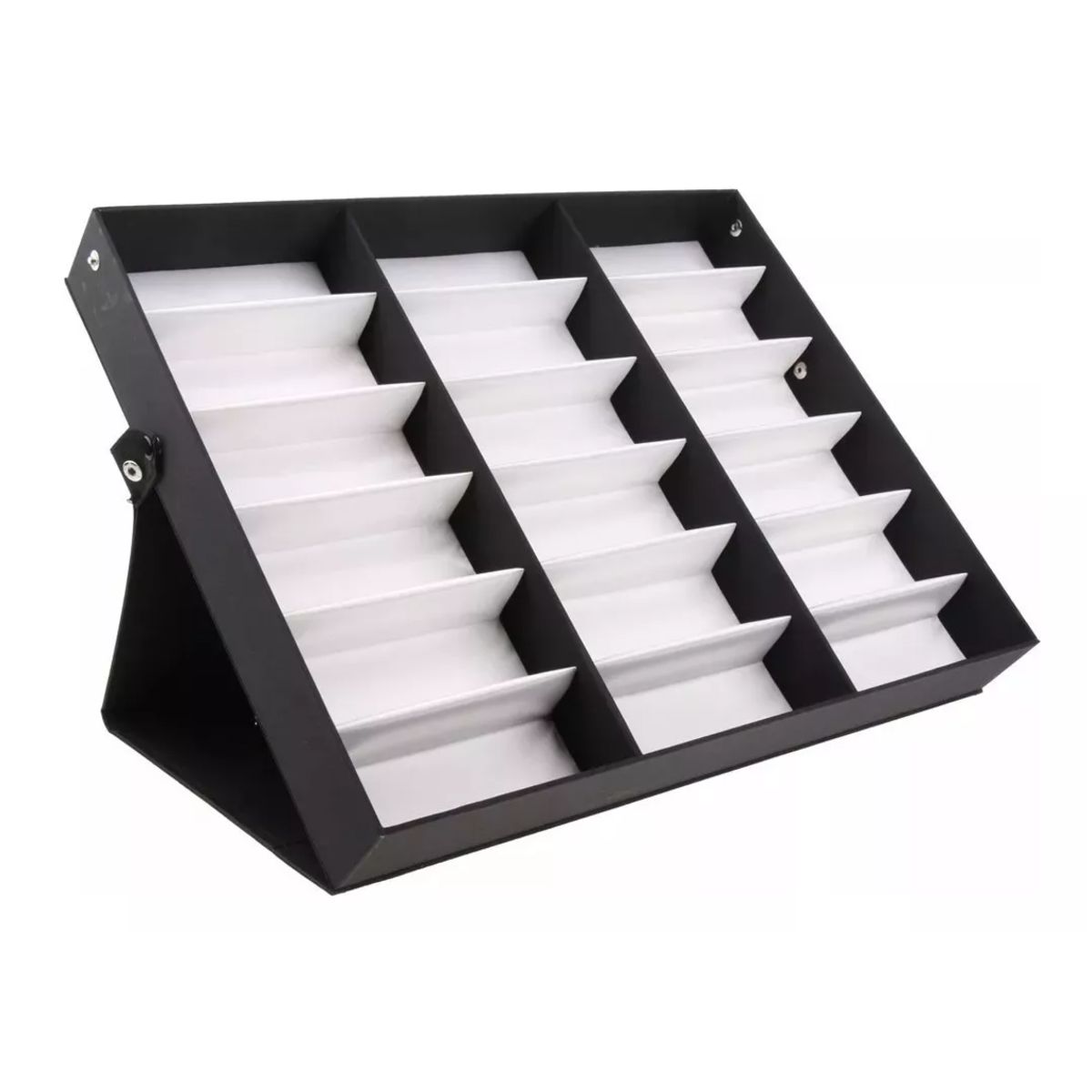 GENERICO - Organizador Lentes De Sol Gafas Anteojos 18 Compartimientos