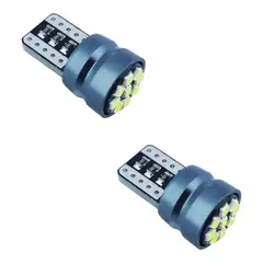 DEZZER - LED T-10 De 9 LED En Aluminio De Luz Blanca A 12 Volt