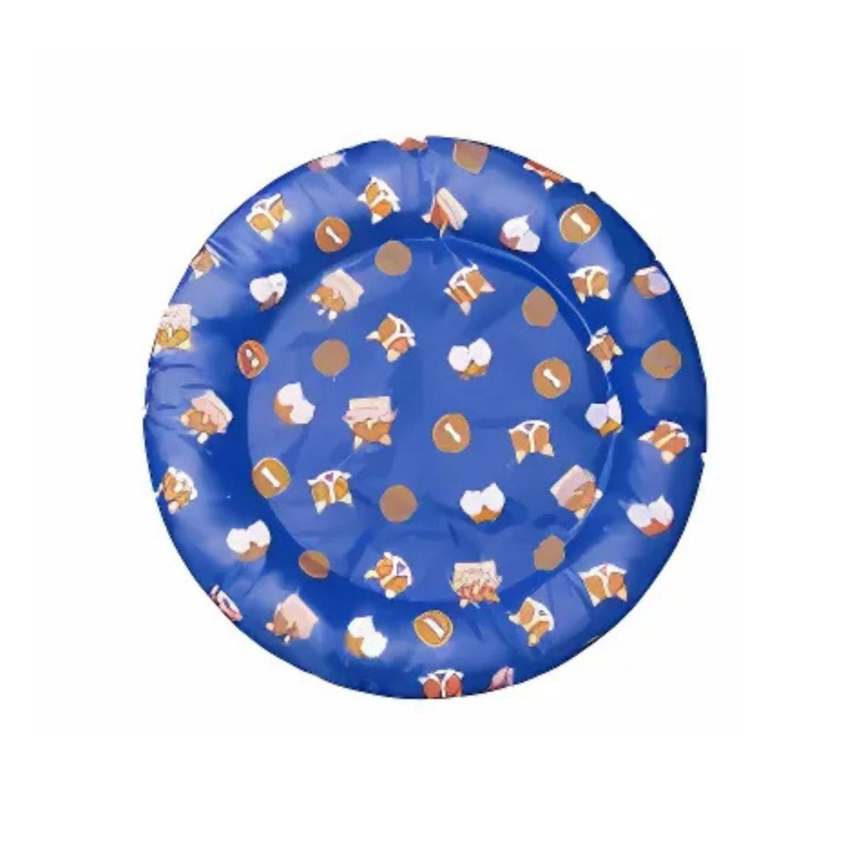 GENERICO - Manta Con Gel Refrescante Para Mascotas Gatos 42 Cm Circular