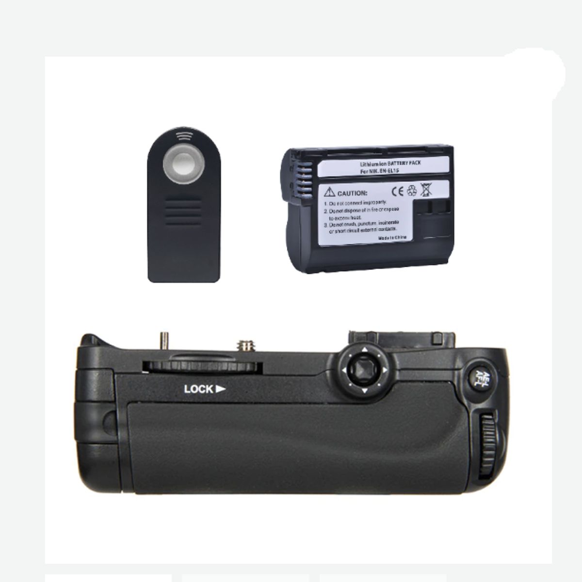 GENERICO - BATTERY GRIP MB-D11 NIKON D7000 ALTERNATIVO + BATERÍA + CONTROL REMOTO