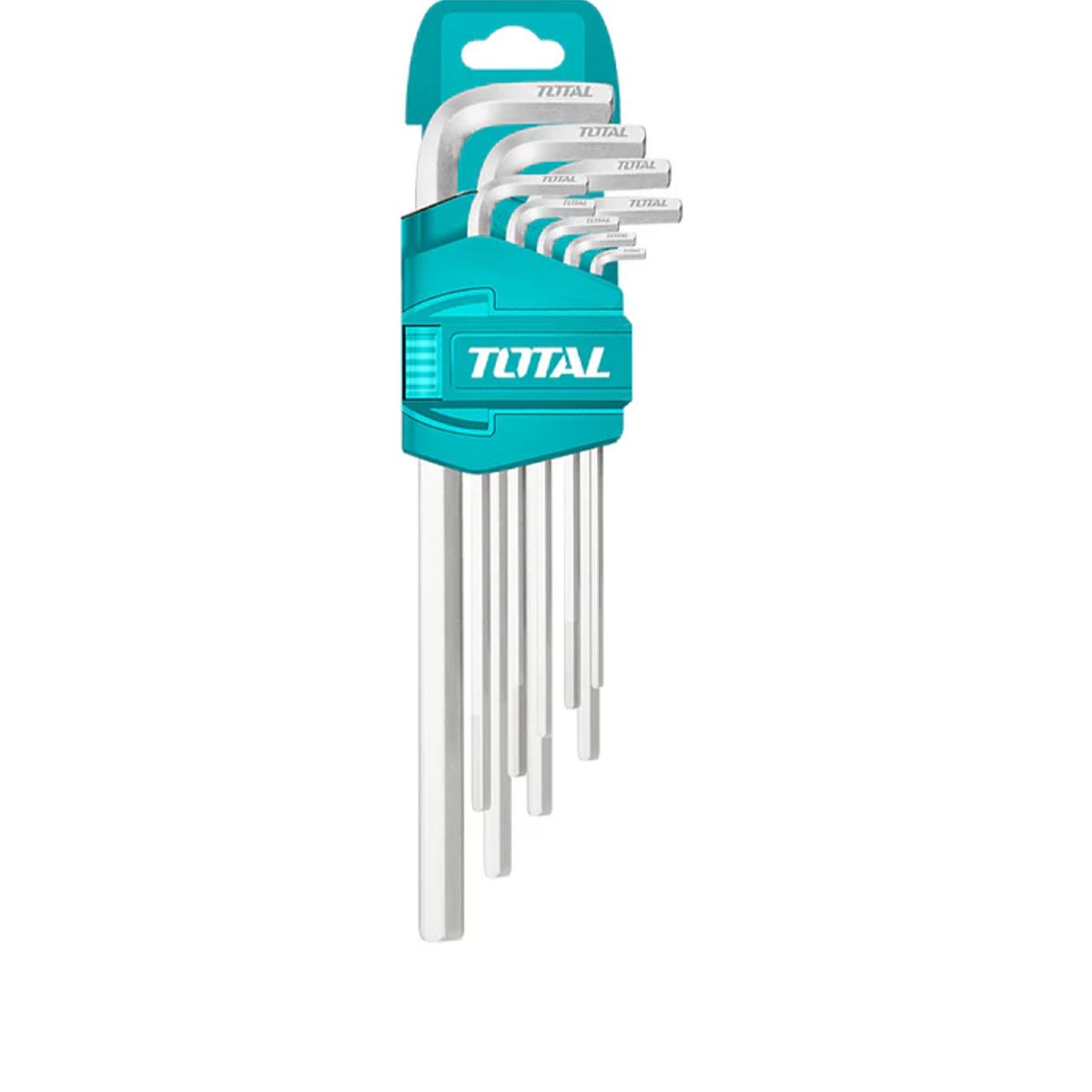 TOTAL TOOLS - Juego de Llaves Allen Hex Largas 9pzs THT106191 Total Tools