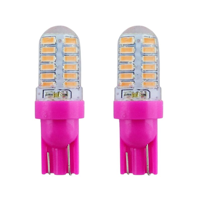 DEZZER - Luz Fucsia X 24 LED 3014 Cola De Pescado 12 Volt