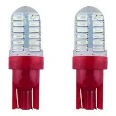 DEZZER - Luz Rojo X 24 LED 3014 Cola De Pescado 12 Volt