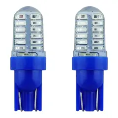 DEZZER - X2 Luz Azul X 24 LED 3014 Cola De Pescado 12 Volt