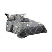 CUBRECAMA QUILT MAS JUEGO DE SABANAS 2 PLAZA