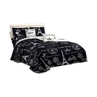 CUBRECAMA QUILT MAS JUEGO DE SABANAS 2 PLAZA