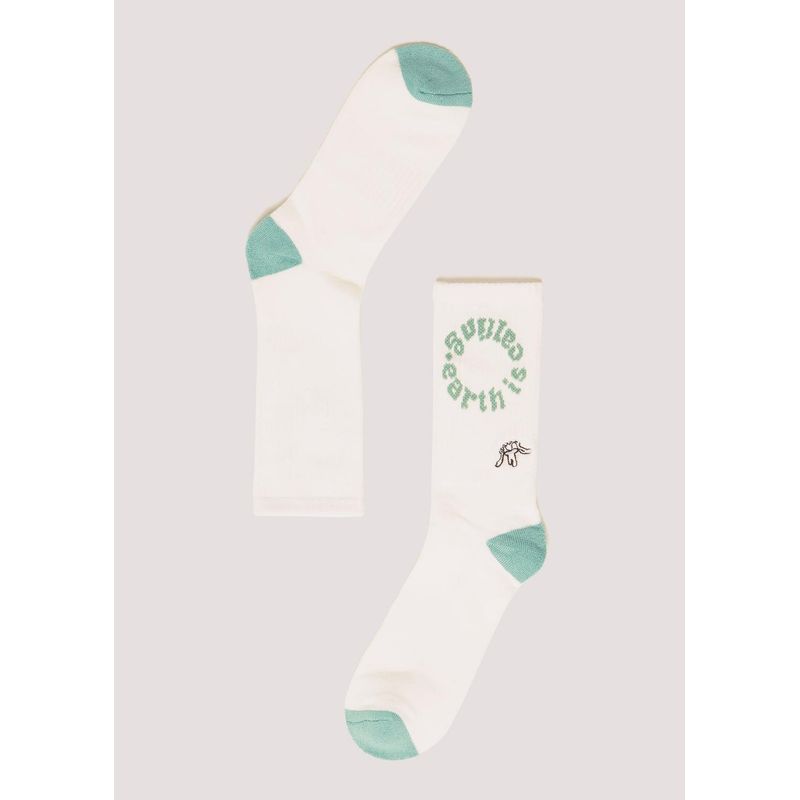 KAYA UNITE - Calcetines Bamboo Earth White_.