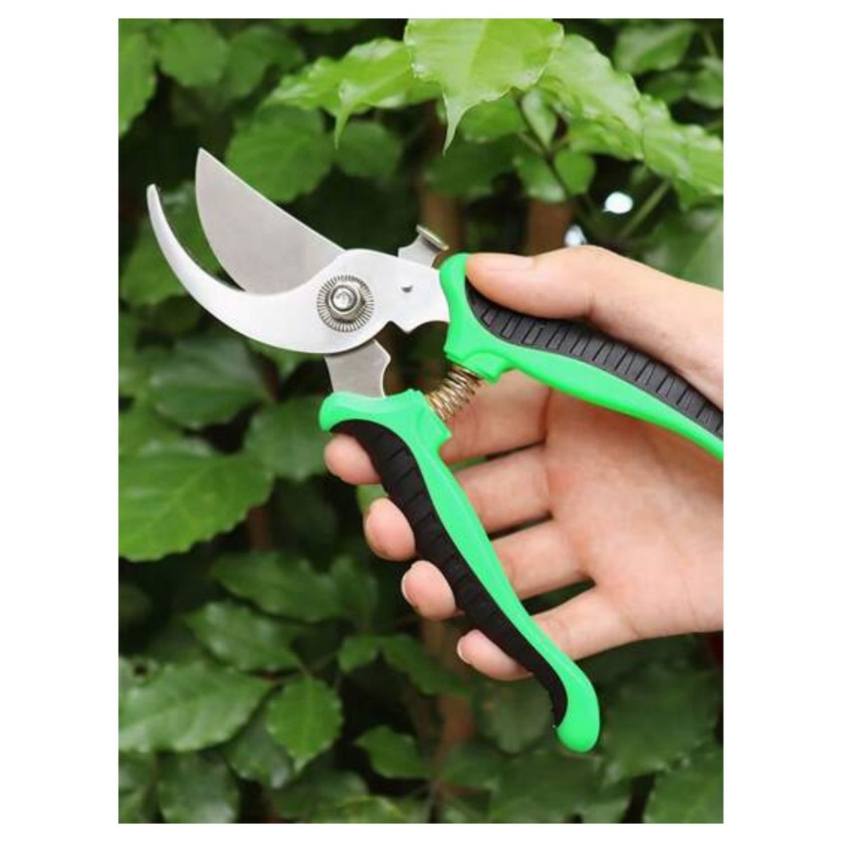 GENERICO - Tijera De Corte Podar Jardin 23cm Con Mango Antideslizante