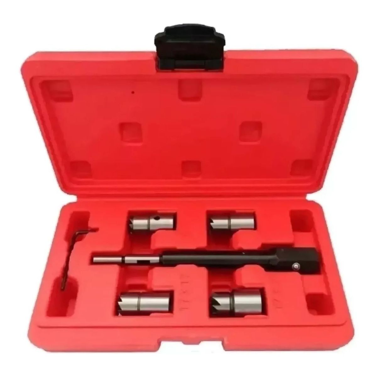 GENERICO - Set Escariador Asientos De Inyectores Diesel Universal 5 Piezas