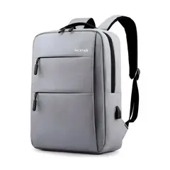 GENERICO - Mochila Backpack Mochila Laptop Bolso Con Puerto De Carga
