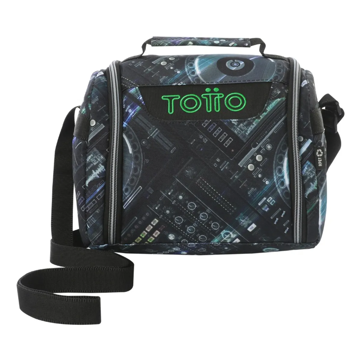 TOTTO - Lonchera Térmica Grande Totto Resaltador RPET para Niño