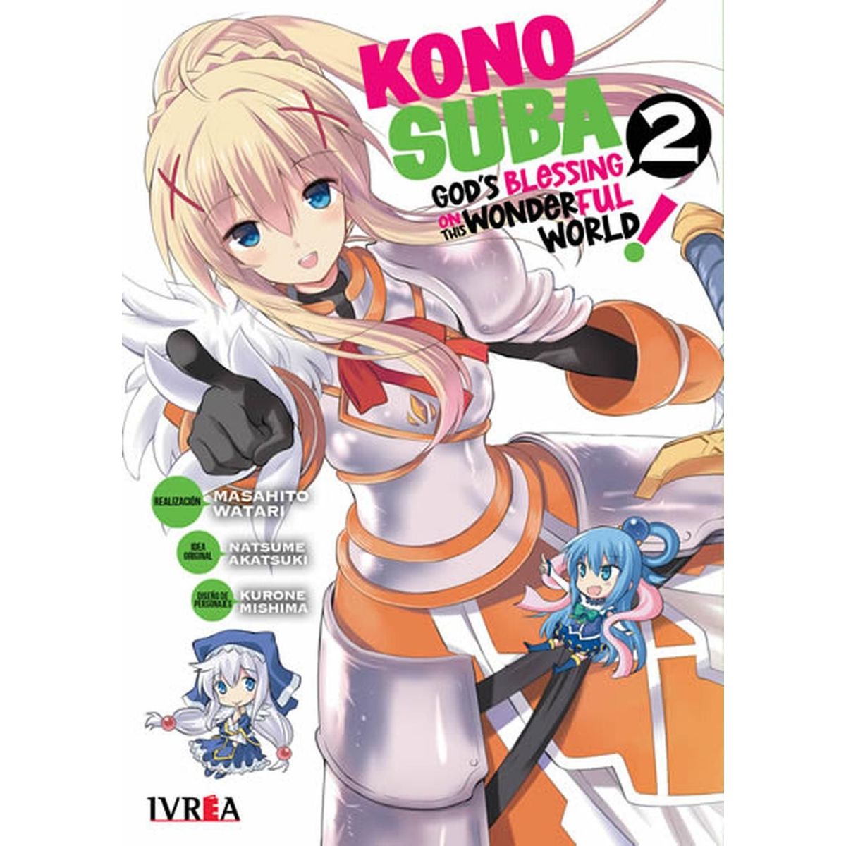 IVREA - Manga Konosuba! 02 Ivrea Argentina