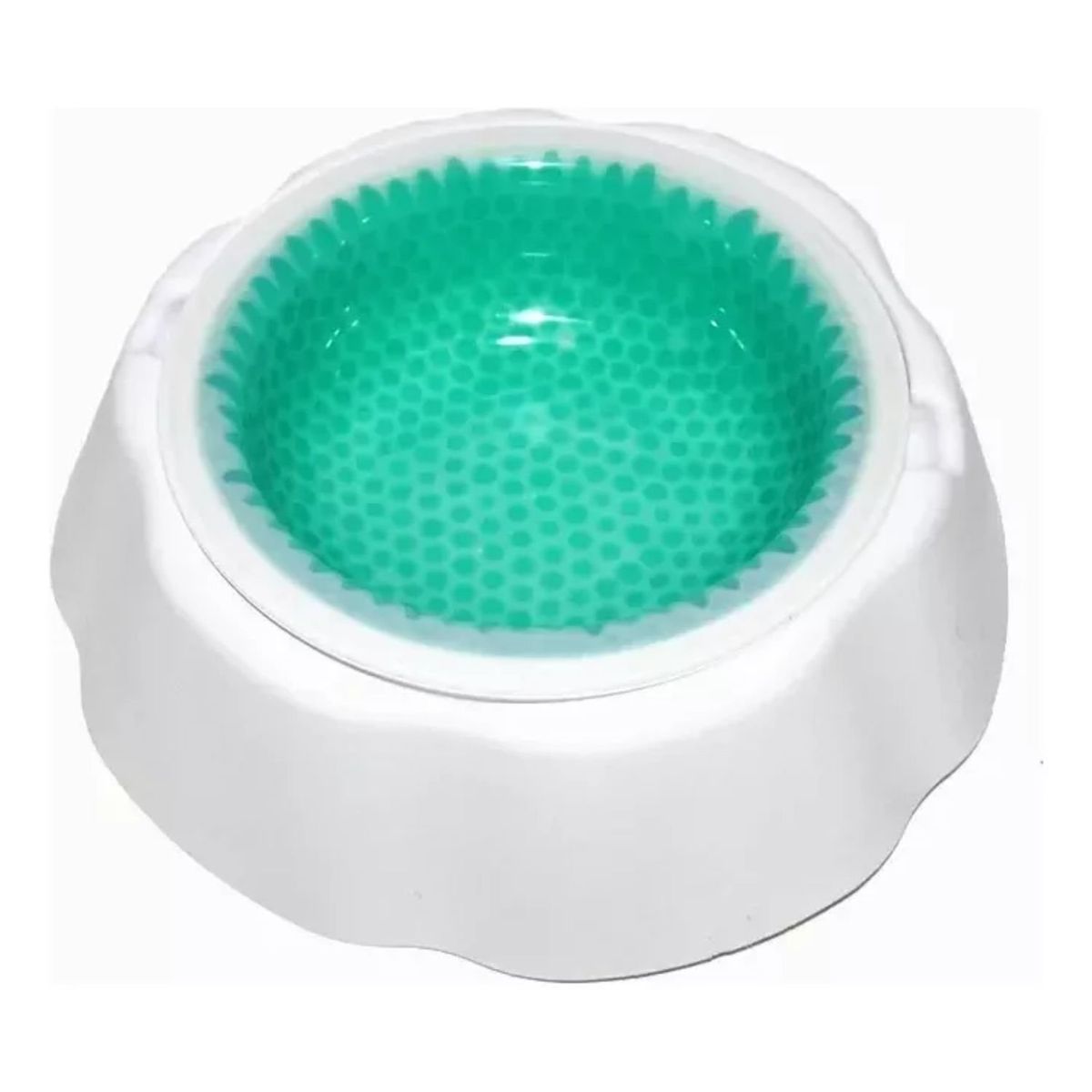 GENERICO - Bebedero Plato Refrescante De Gel Para Mascotas 19 Cm