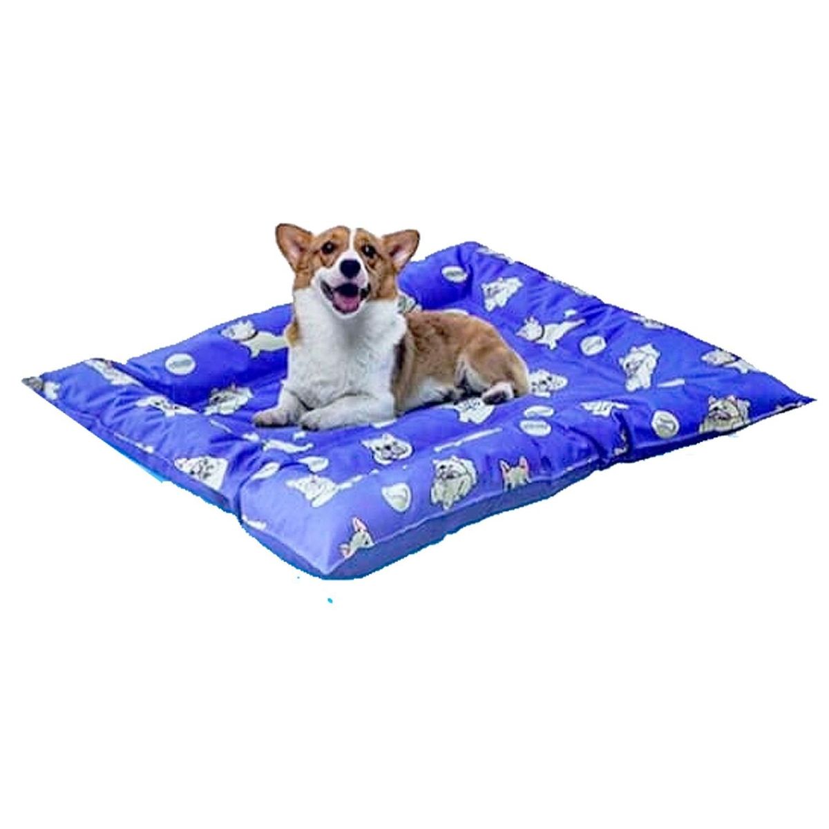 GENERICO - Cama Nido Con Gel Refrescante Para Mascotas 66x76cm Verano