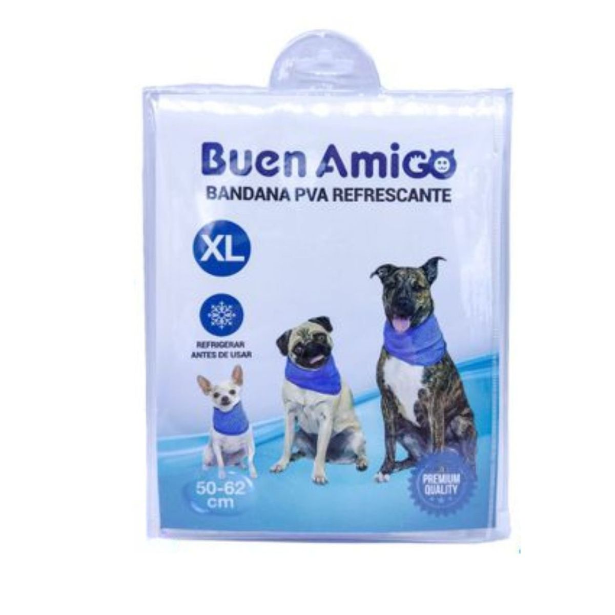 GENERICO - Collar Bandana Refrescante Para Perros Talla XL 50-62cms