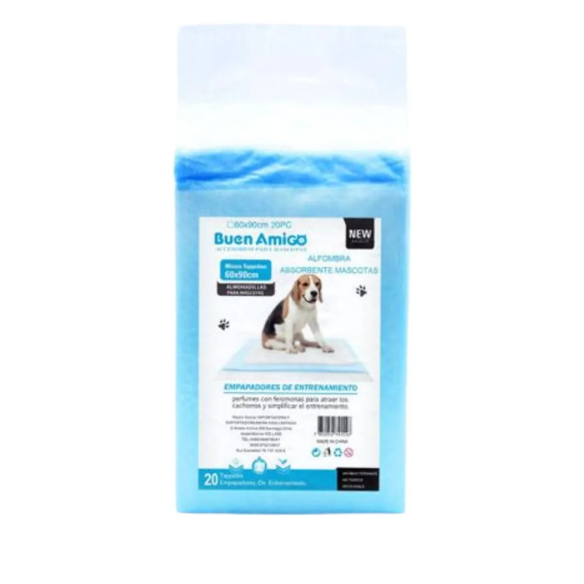 GENERICO - Sabanillas De Entrenamiento Perros 20 Unidades 60x90 Azules