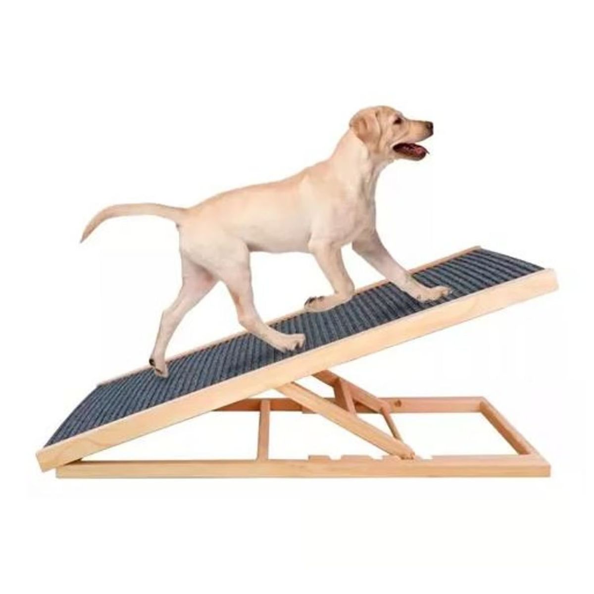 GENERICO - Rampa Plegable Para Mascotas Grandes Diseño Antideslizante