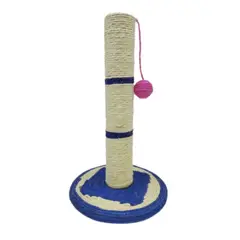 GENERICO - Rascador Vertical Para Gatos Con Base Redonda Bola Colgante