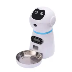 GENERICO - Robot Dispensador De Comida Para Mascotas Voz Temporizador