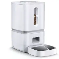 GENERICO - Dispensador Automatico De Comida Mascotas Voz Temporizador