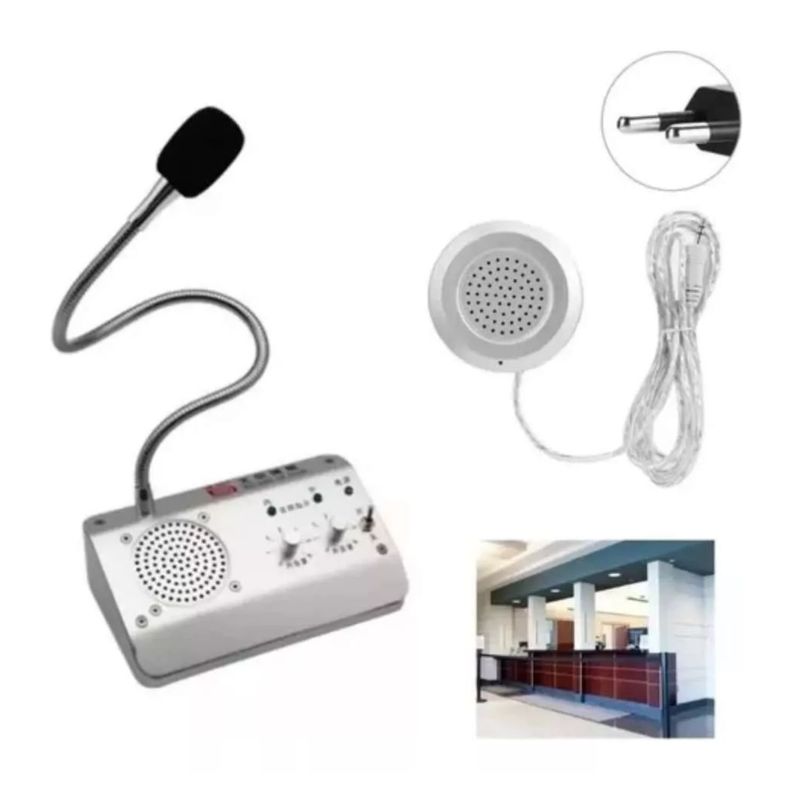GENERICO - Citofono Microfono Intercomunicador Electrico Portable